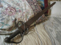 SWORD Half Moon Marked Antique Possibly Early 1800s