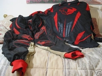 THOR MX Motocross Pants 36 and Shirt Size L Red Black