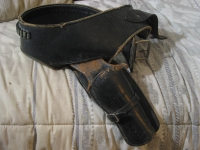 ARVO OJALA Antique Western Holster & Gun Belt .22 Sz 36