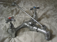 Delta Classic Wall Mount Service Sink Faucet Chrome
